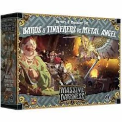 Massive Darkness 2: Heroes & Monster Set - Bards & Tinkerers Vs Metal Angel