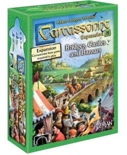 Carcassonne Expansion 8: Bridges, Castles And Bazaars