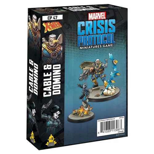 Marvel: Crisis Protocol - Cable & Domino Character Pack 3 Marvel: Crisis Protocol - Cable & Domino Character Pack