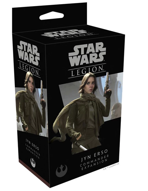 Star Wars: Legion Jyn Erso Commander Expansion 3 Star Wars: Legion Jyn Erso Commander Expansion