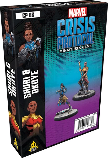 Marvel: Crisis Protocol - Shuri And Okoye Character Pack 3 Marvel: Crisis Protocol - Shuri And Okoye Character Pack